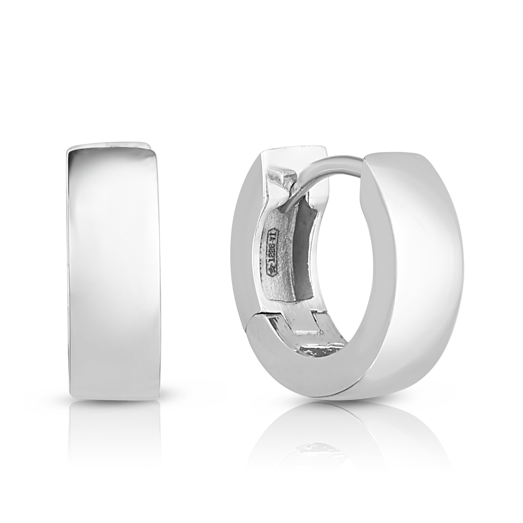 18k Yellow Perfect Gold Hoop® Huggie Earrings