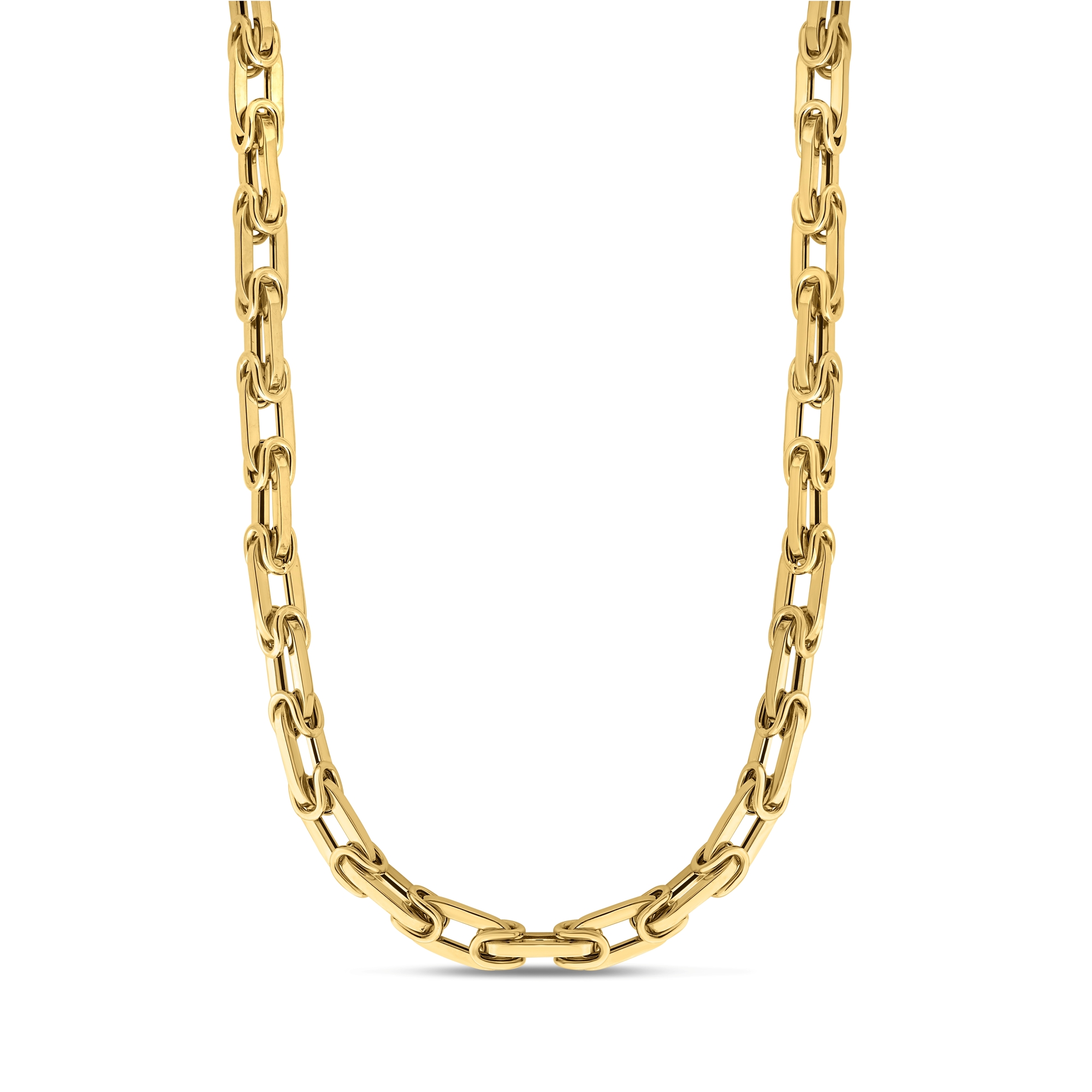 18k Yellow Designer Gold Chain Necklace
