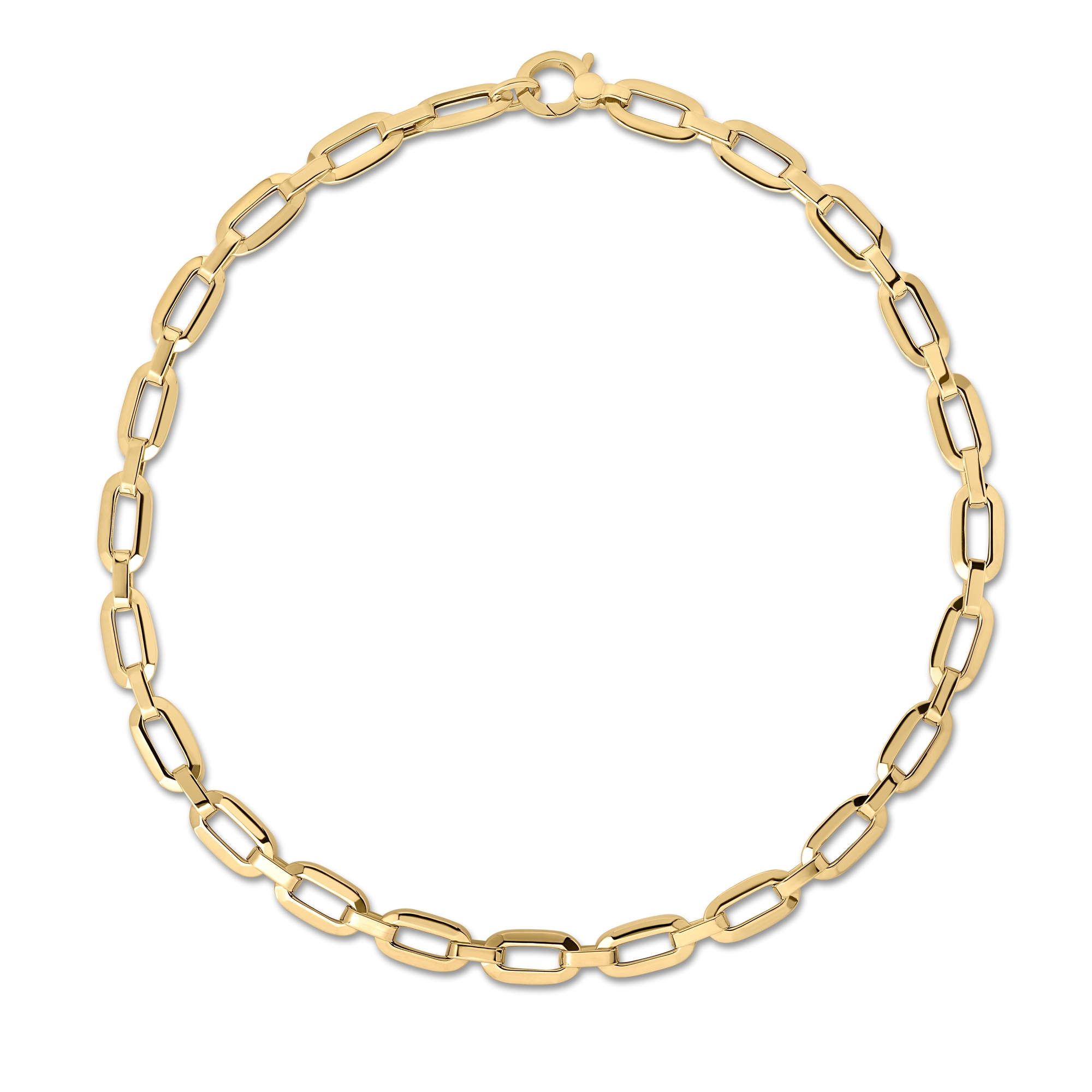 18k Yellow Designer Gold Chain Neckalce