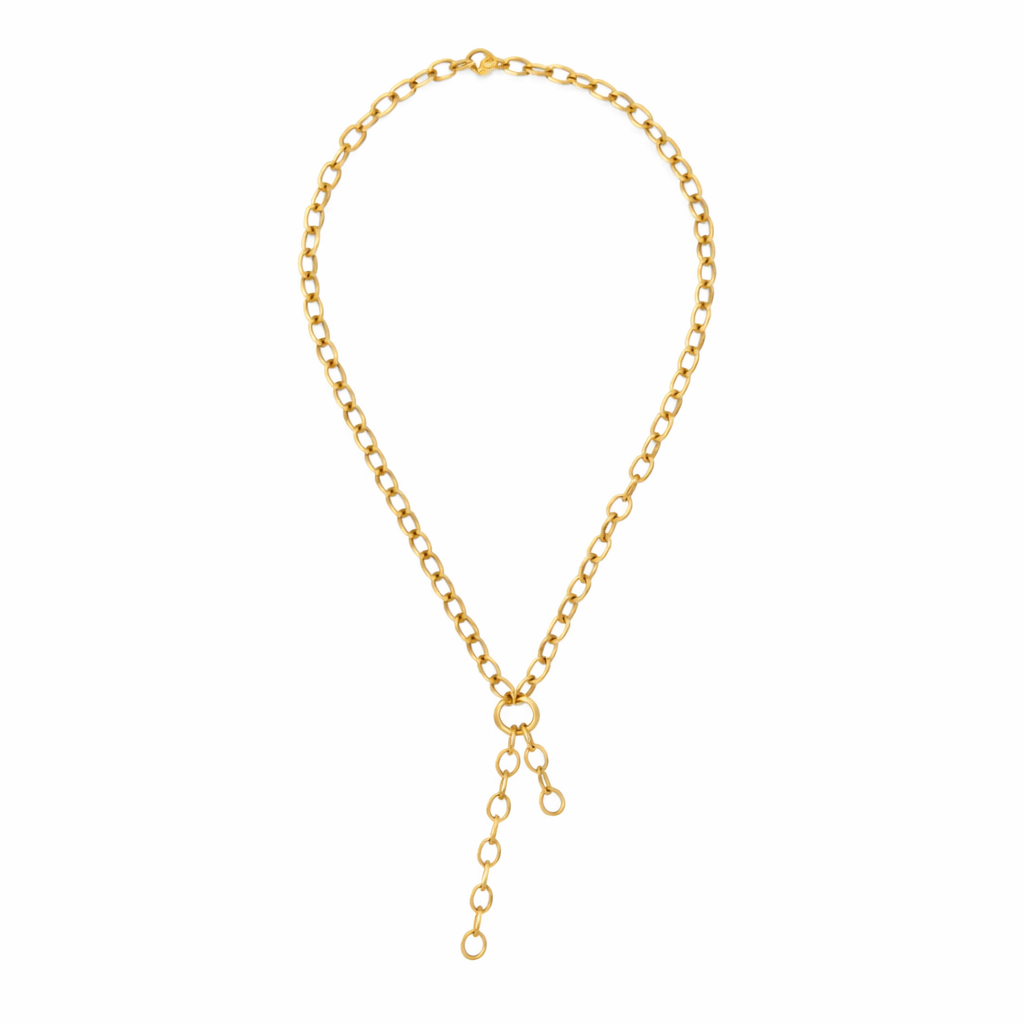 18k Yellow Designer Gold Chain Necklace