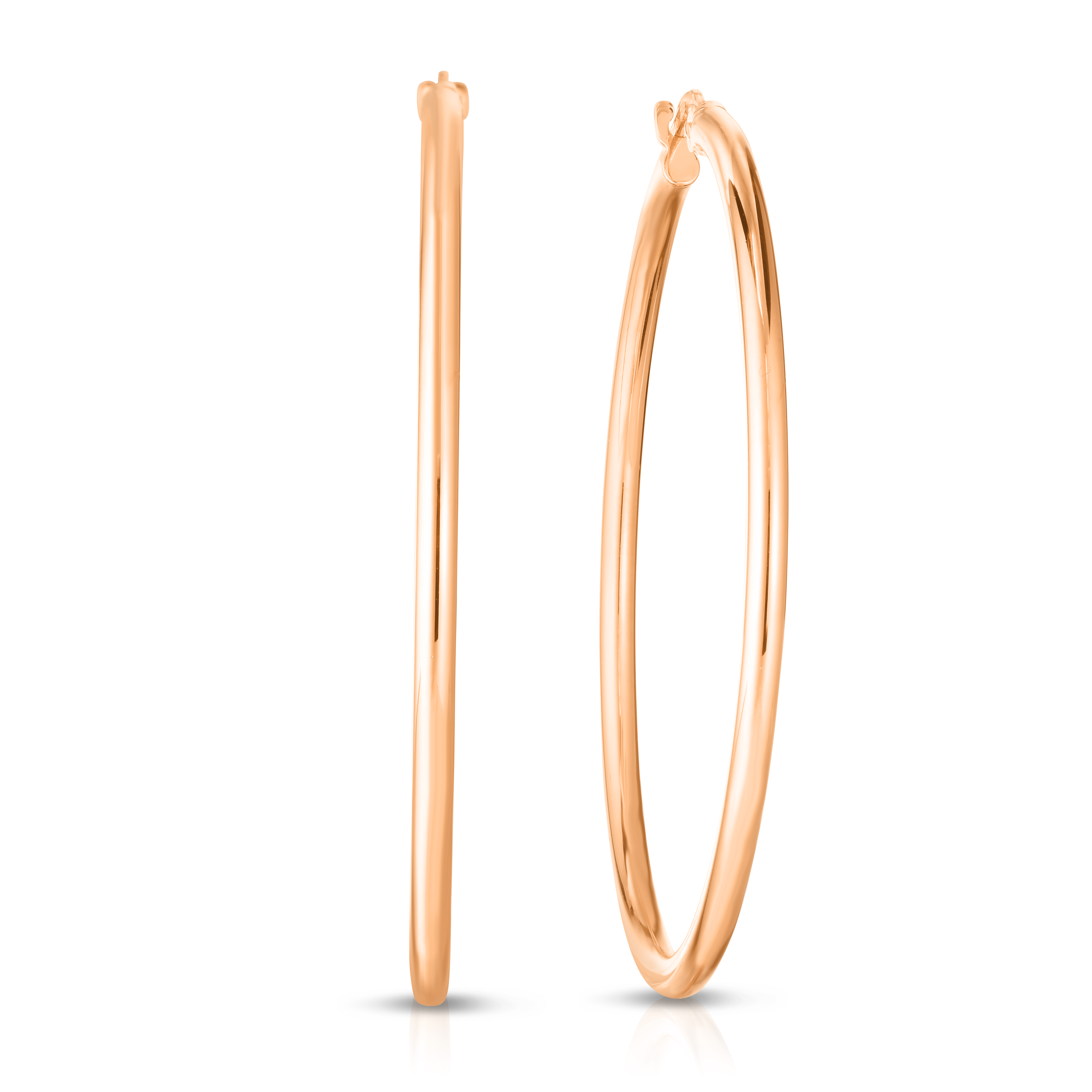 18k Rose Gold The Perfect Hoop® Large Earrings
