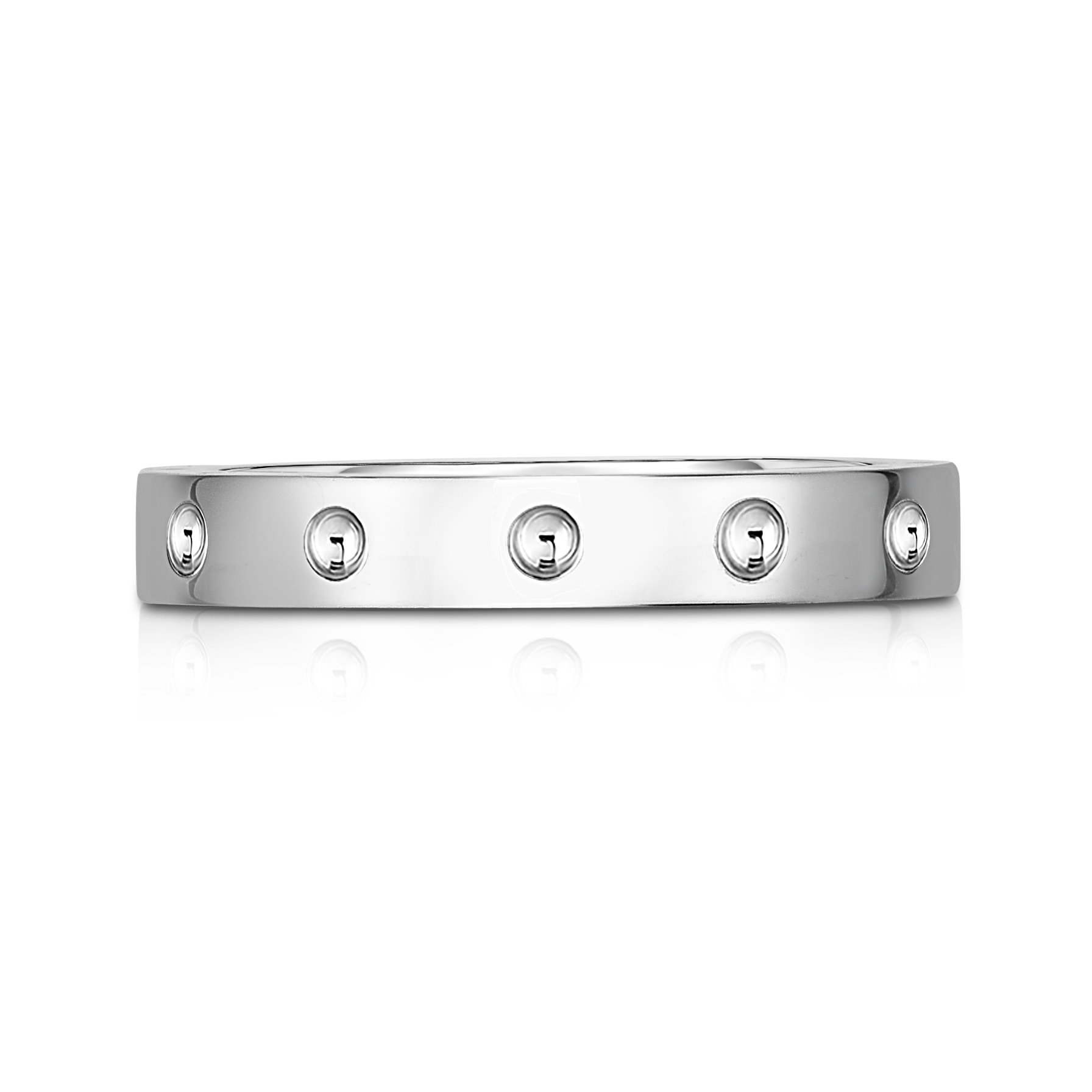 18k White Gold Pois Moi Symphony Ring