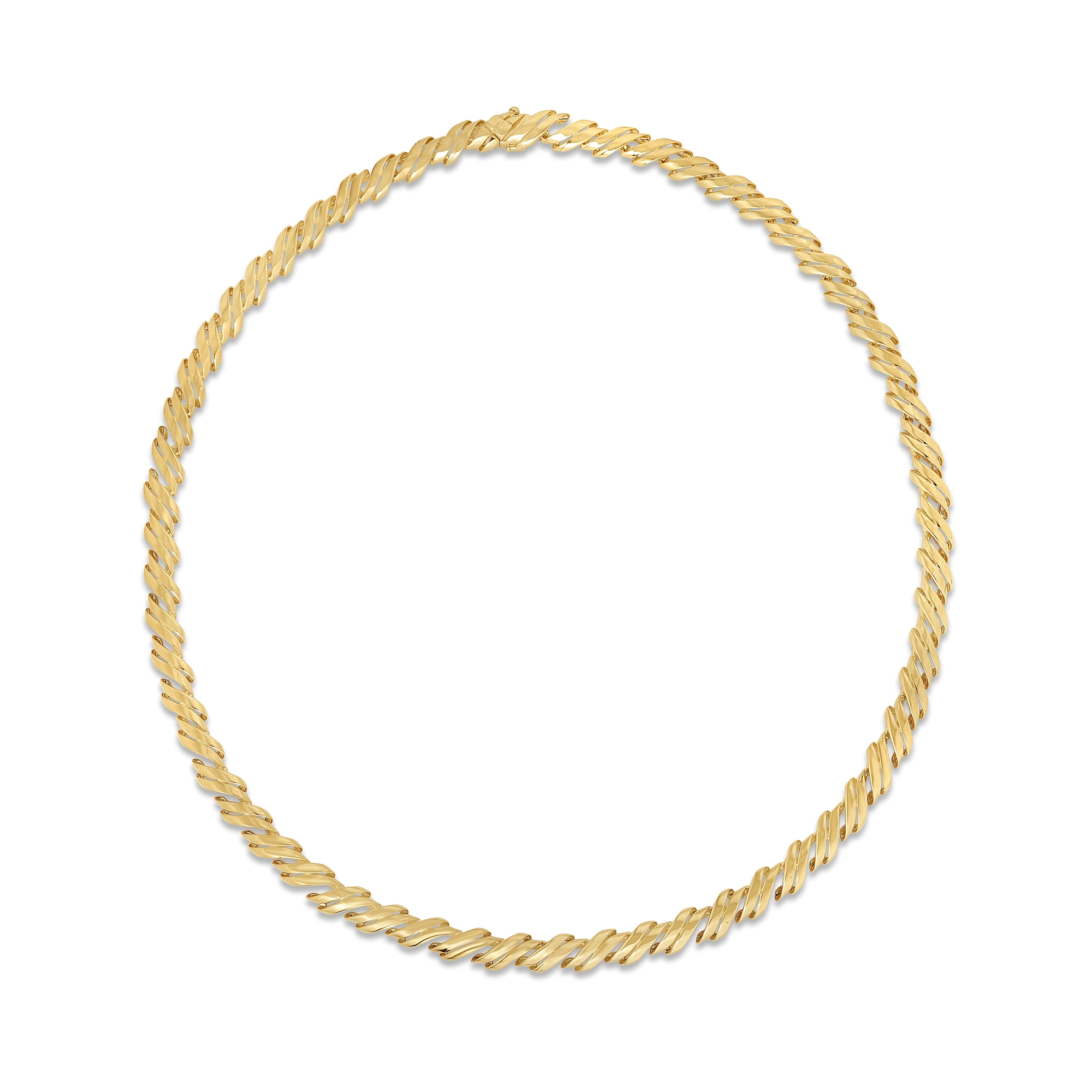 18k Yellow Gold San Marco Collar Necklace