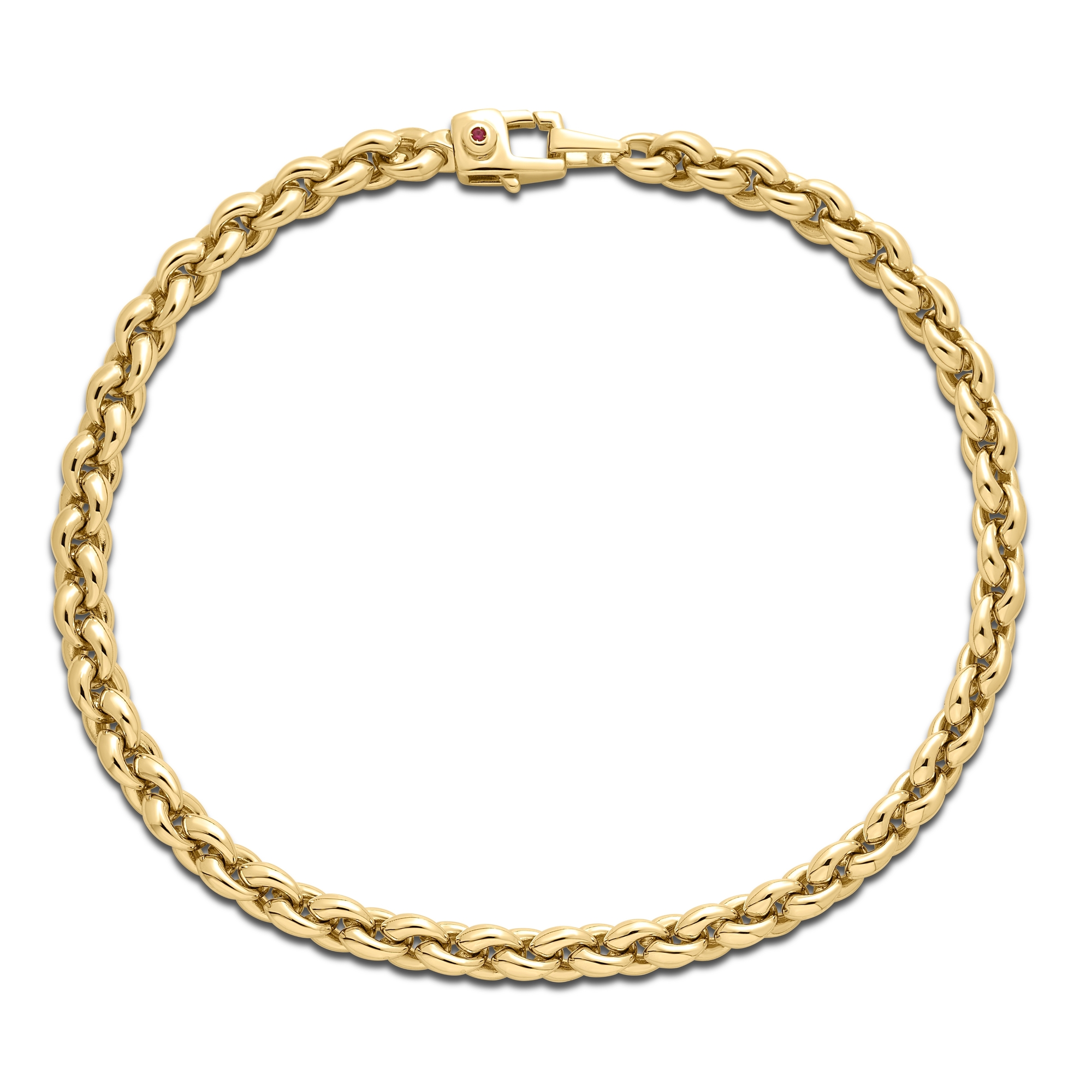 18k Yellow Designer Gold Bracelet
