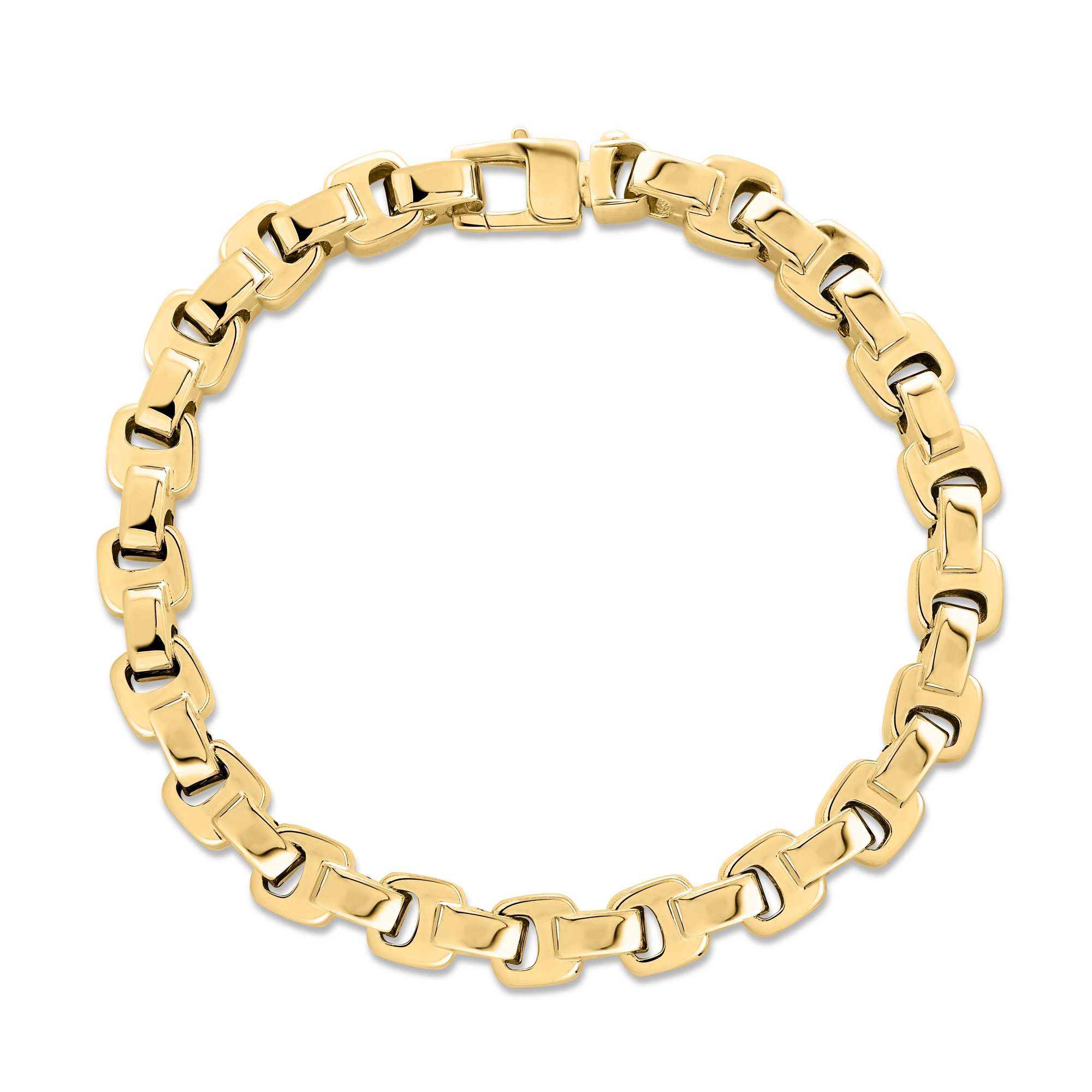 18k Yellow Designer Gold Bracelet