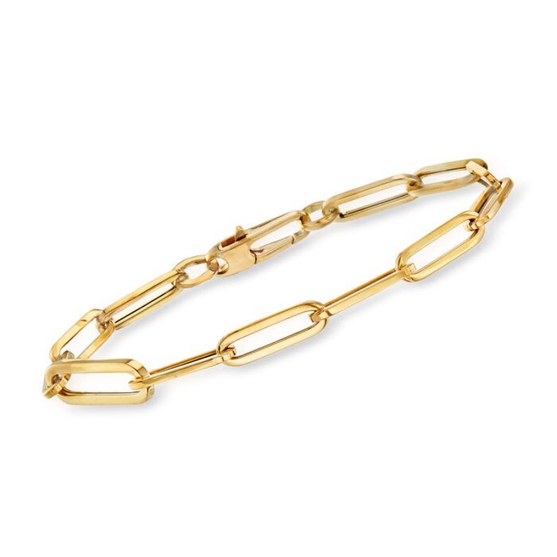 Roberto Coin Paperclip Chain Bracelet