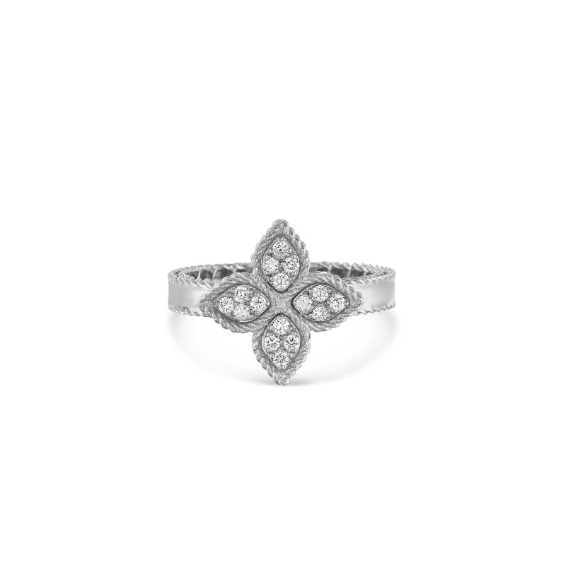 Roberto Coin 18K Princess Flower Ring