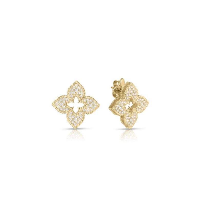 Roberto Coin Venetian Princess Diamond Earrings