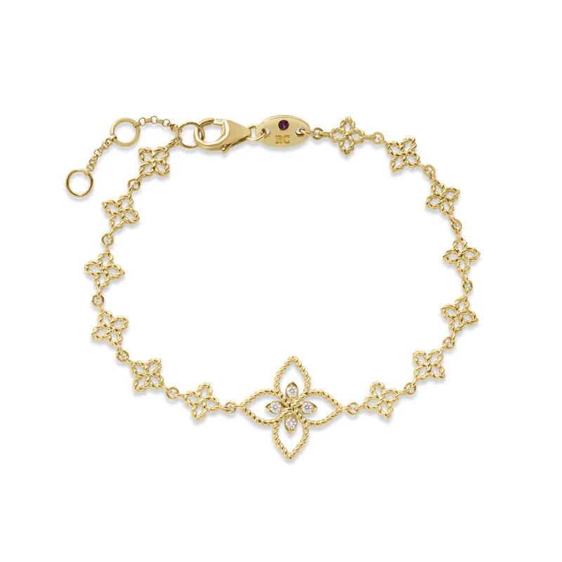 18K Yellow Gold Tiny Princess Bracelet