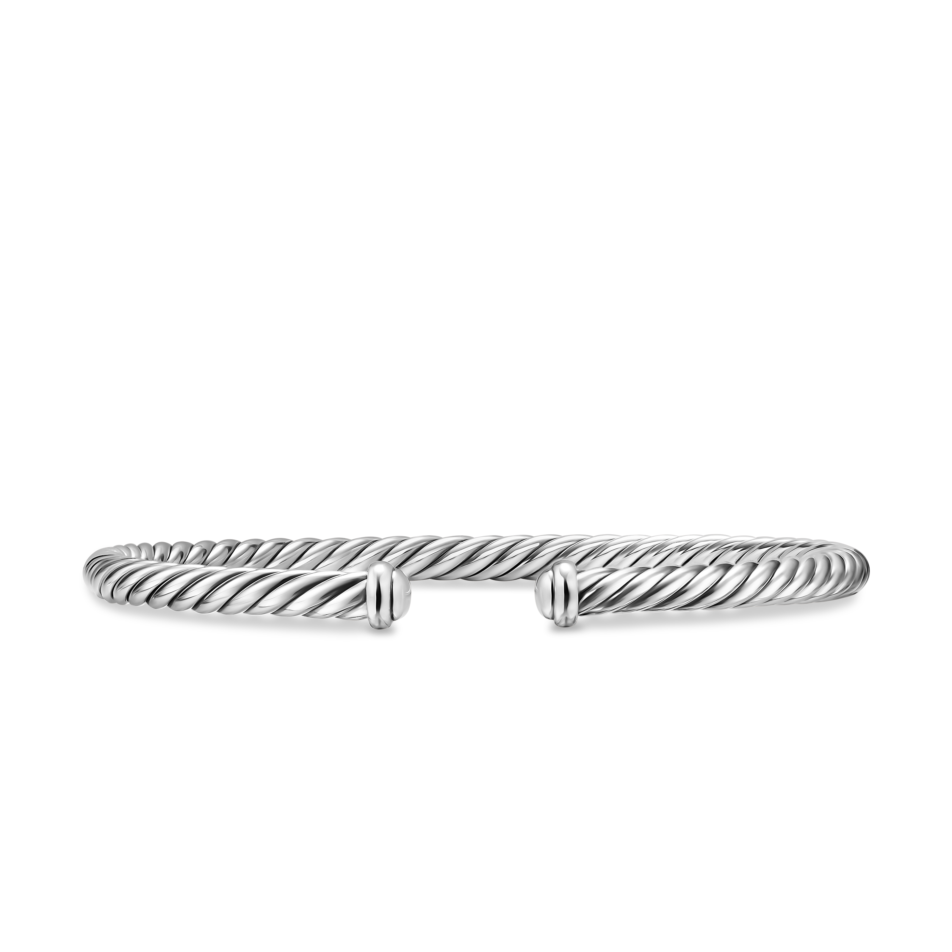 Cable Flex® Bracelet in Sterling Silver, 4mm