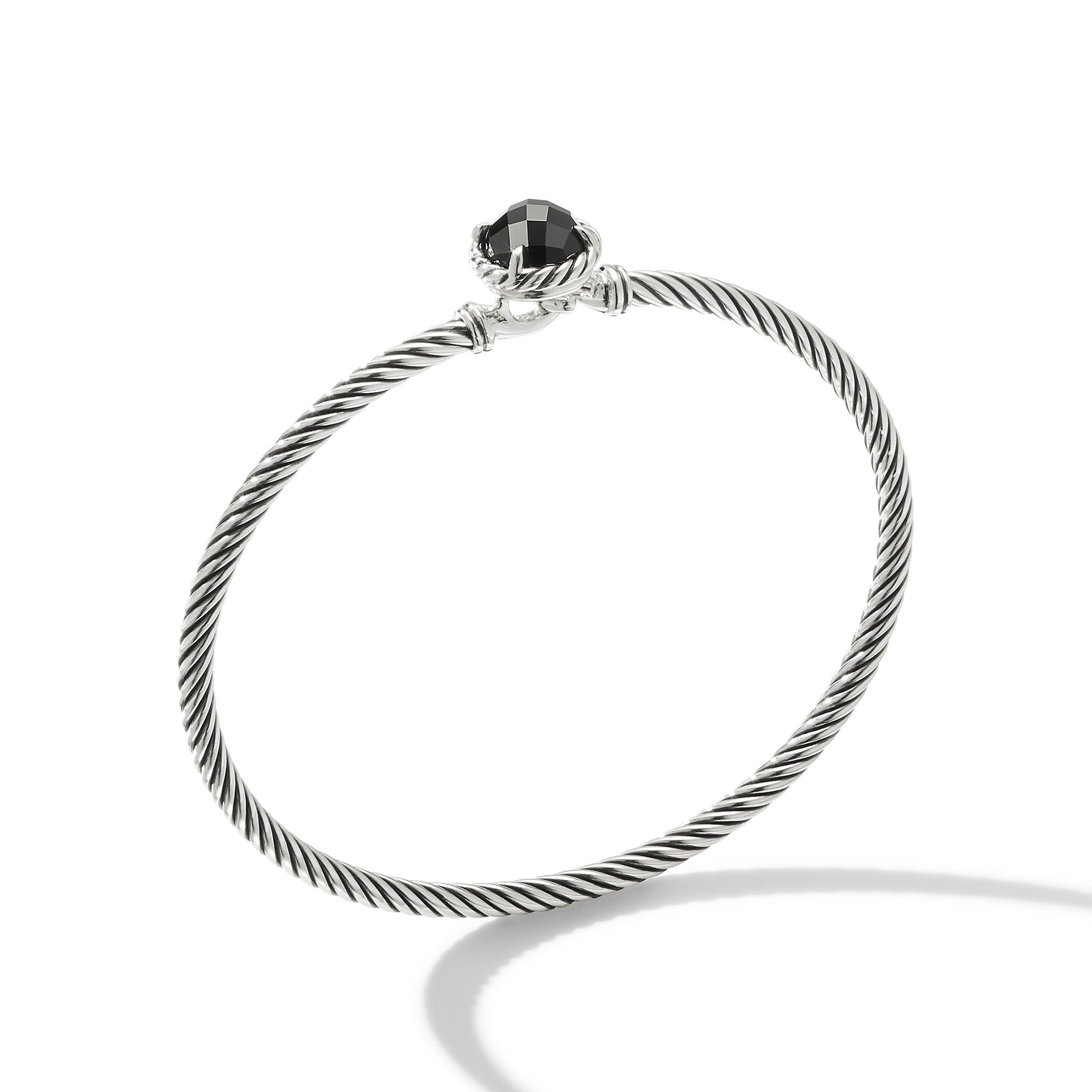 Petite Chatelaine® Bracelet in Sterling Silver with Black Onyx