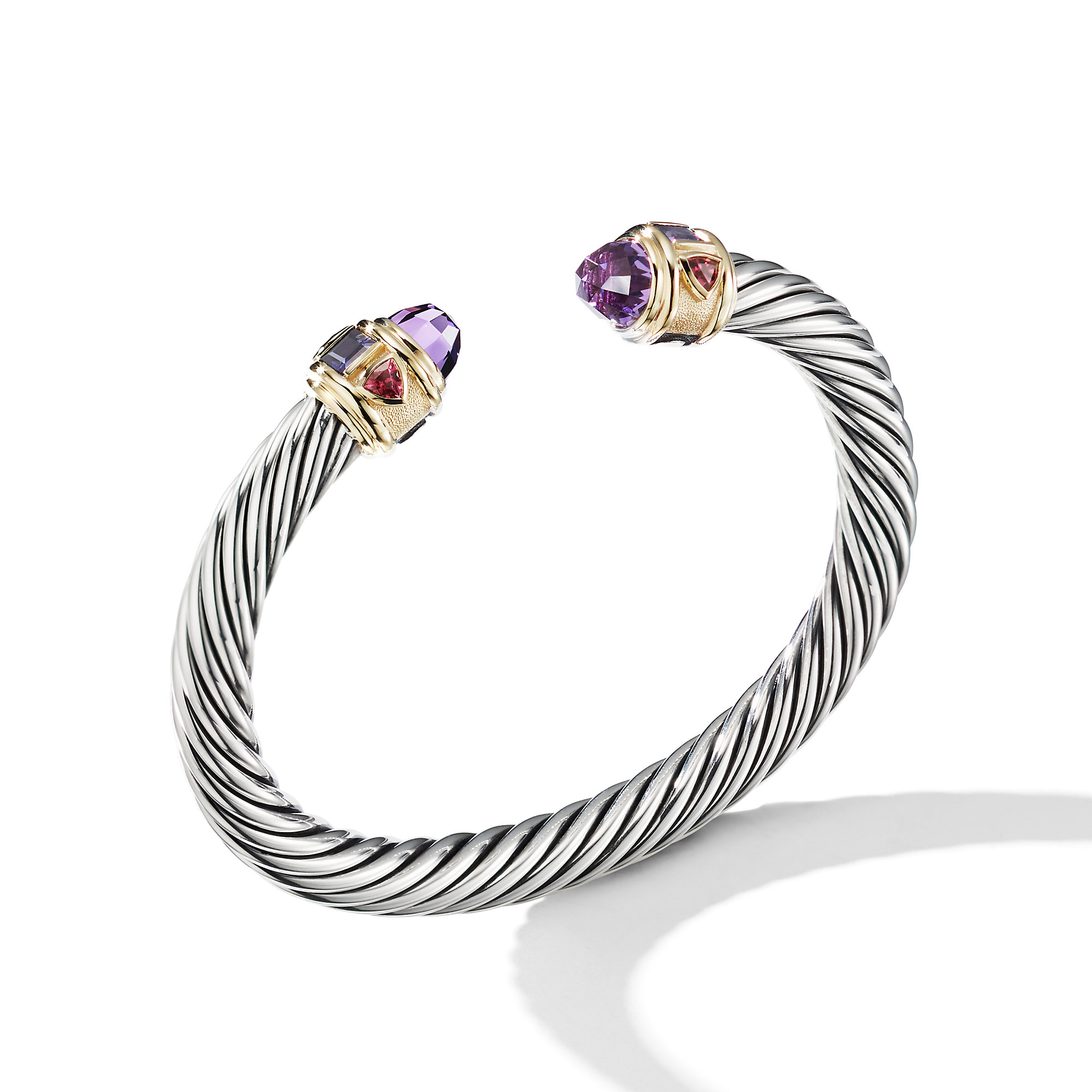 Renaissance Bracelet with Amethyst and 14K Yellow Gold