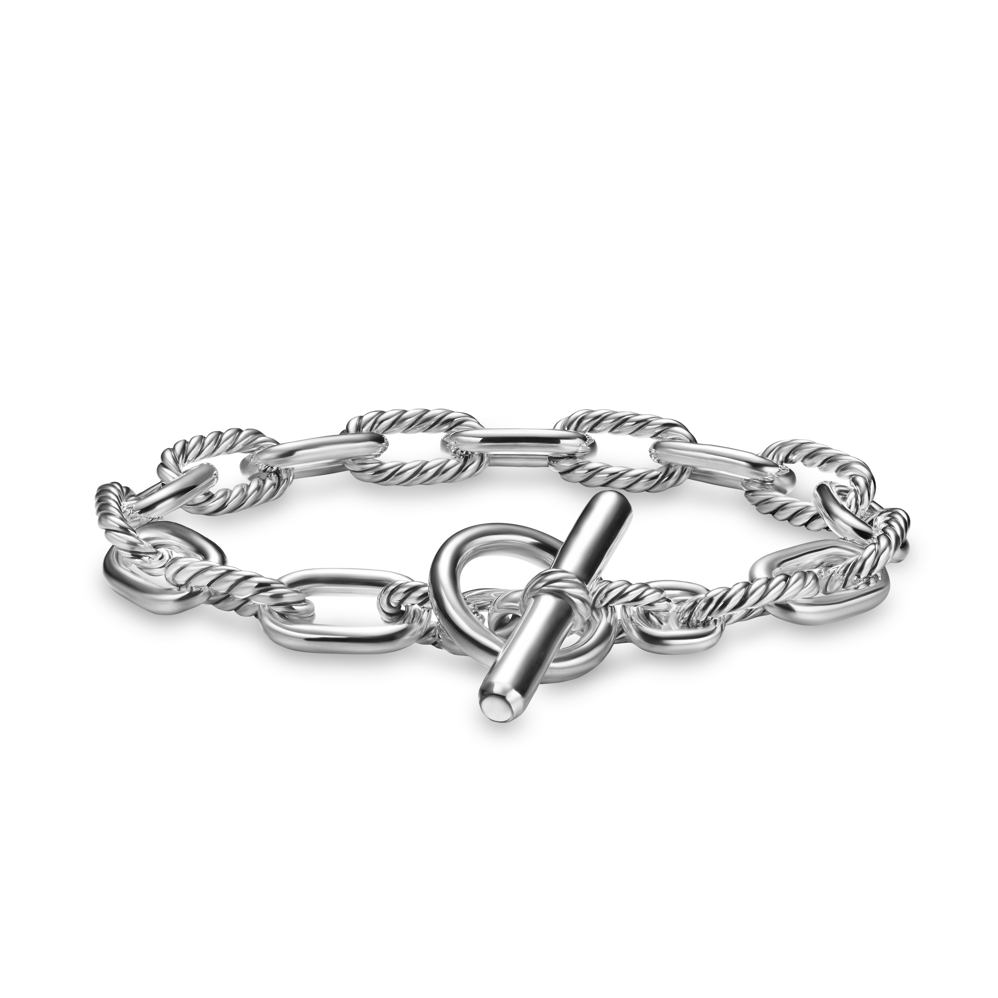 DY Madison® Toggle Chain Bracelet in Sterling Silver