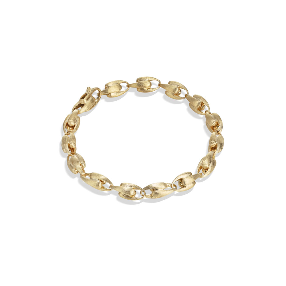 Lucia Yellow Gold Small Link Bracelet