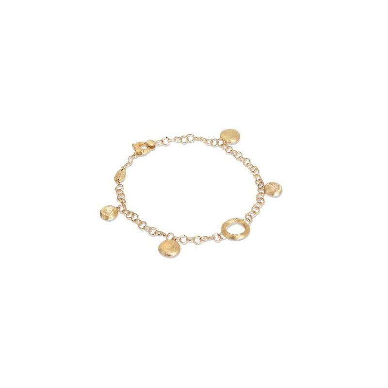 Jaipur Yellow Gold Charm Bracelet