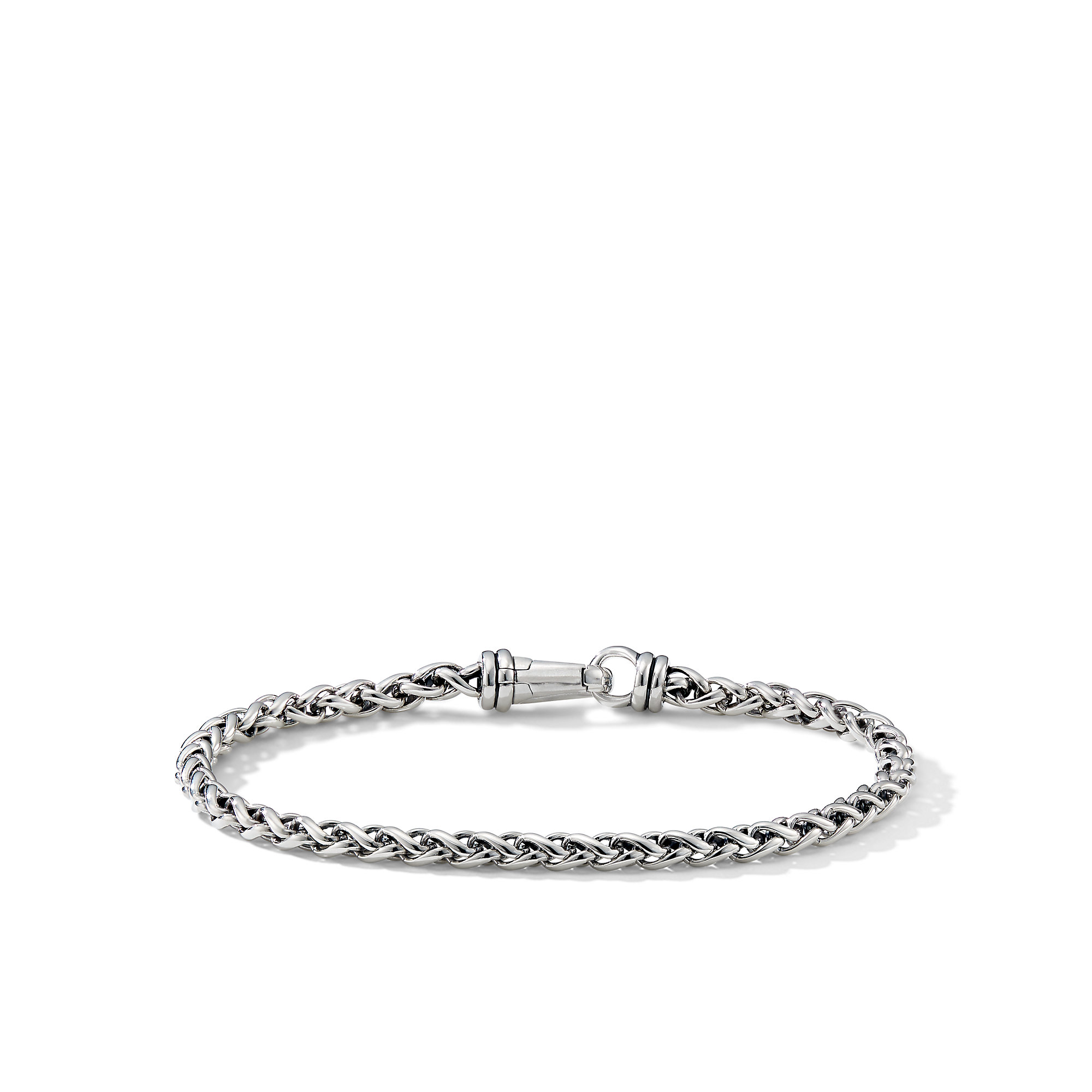 Wheat Chain Bracelet in Sterling Silver