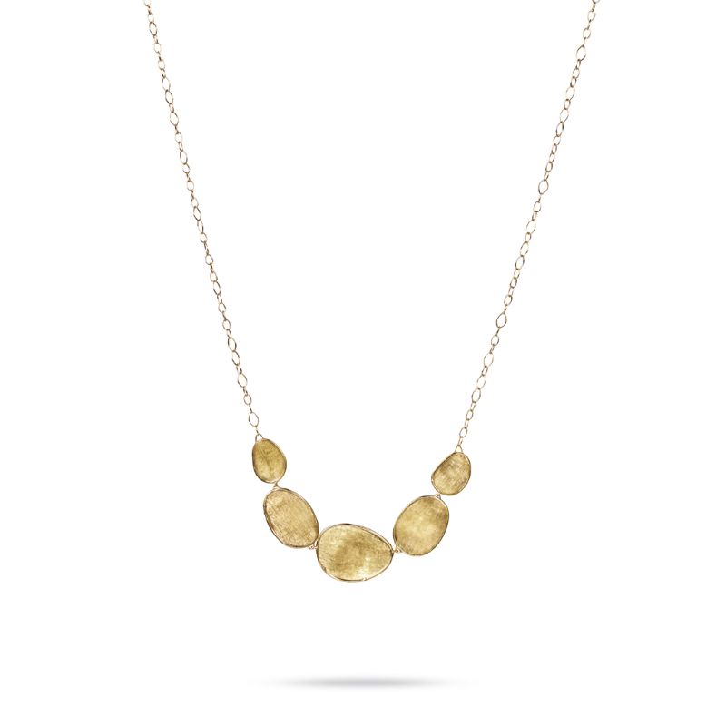 Lunaria Gold Medium Graduated Collar Necklace