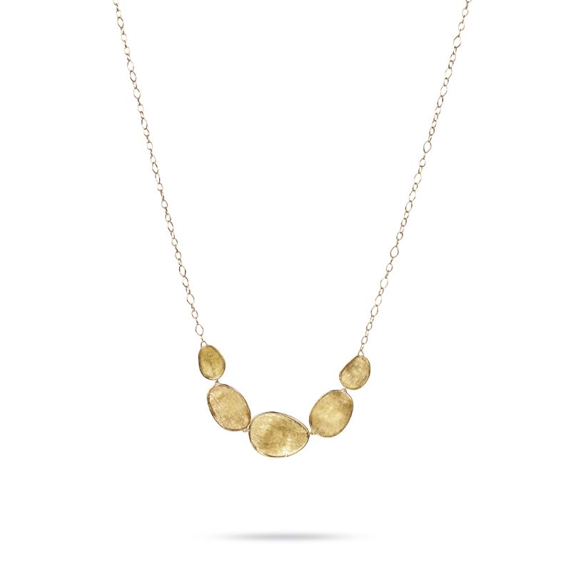 Lunaria Gold Medium Graduated Collar Necklace