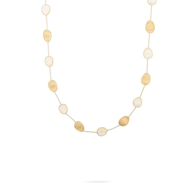 Lunaria Gold Short Necklace