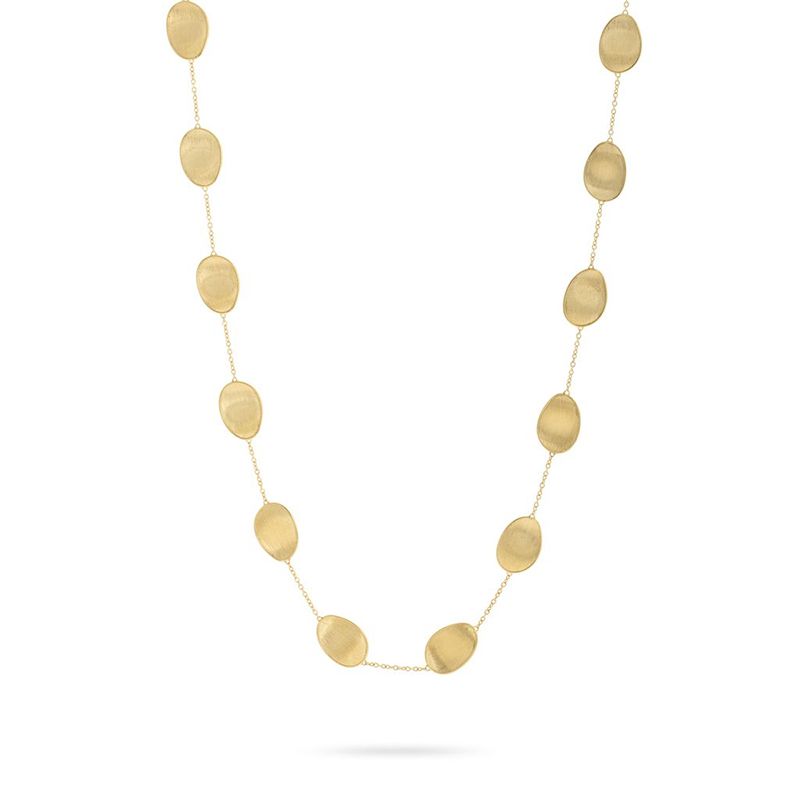 Lunaria Gold Long Necklace