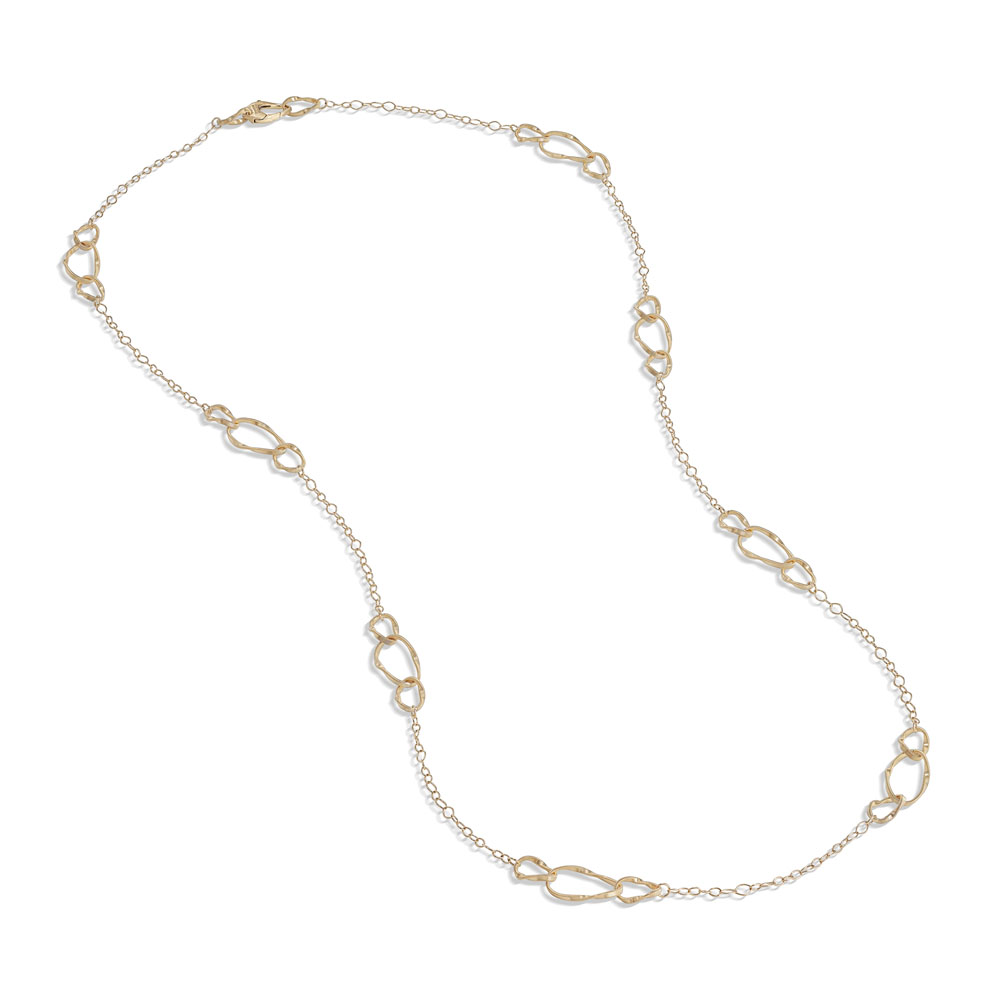 Marrakech Yellow Gold Link Necklace