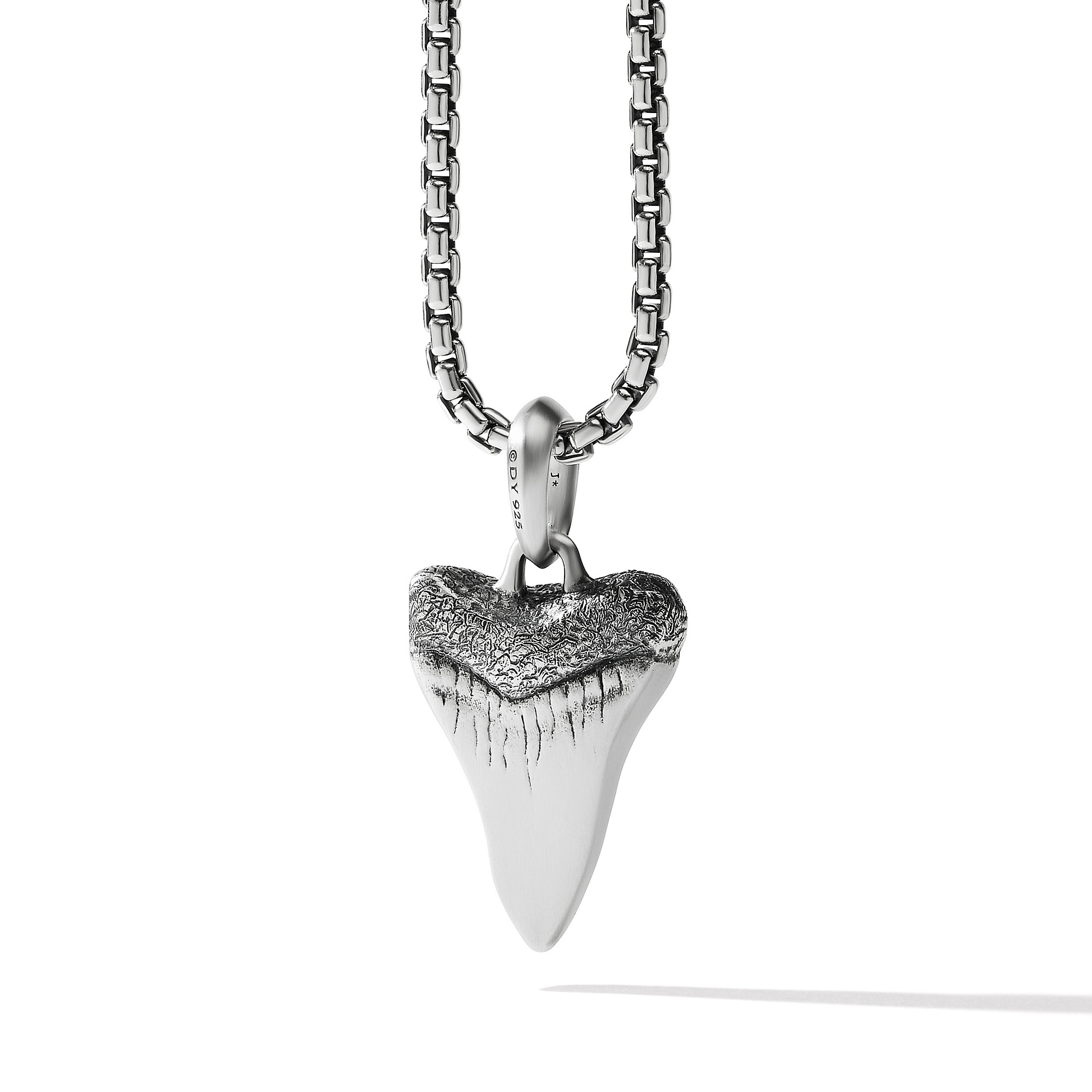 Shark Tooth Amulet in Sterling Silver