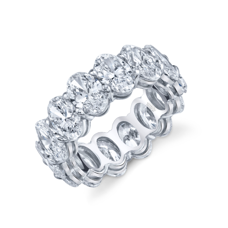 9 Carat Platinum Eternity Band