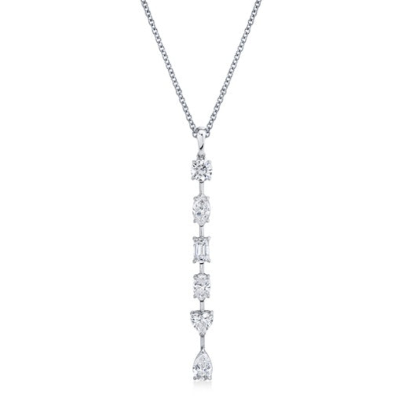 Fancy Shape Diamonds Pendant