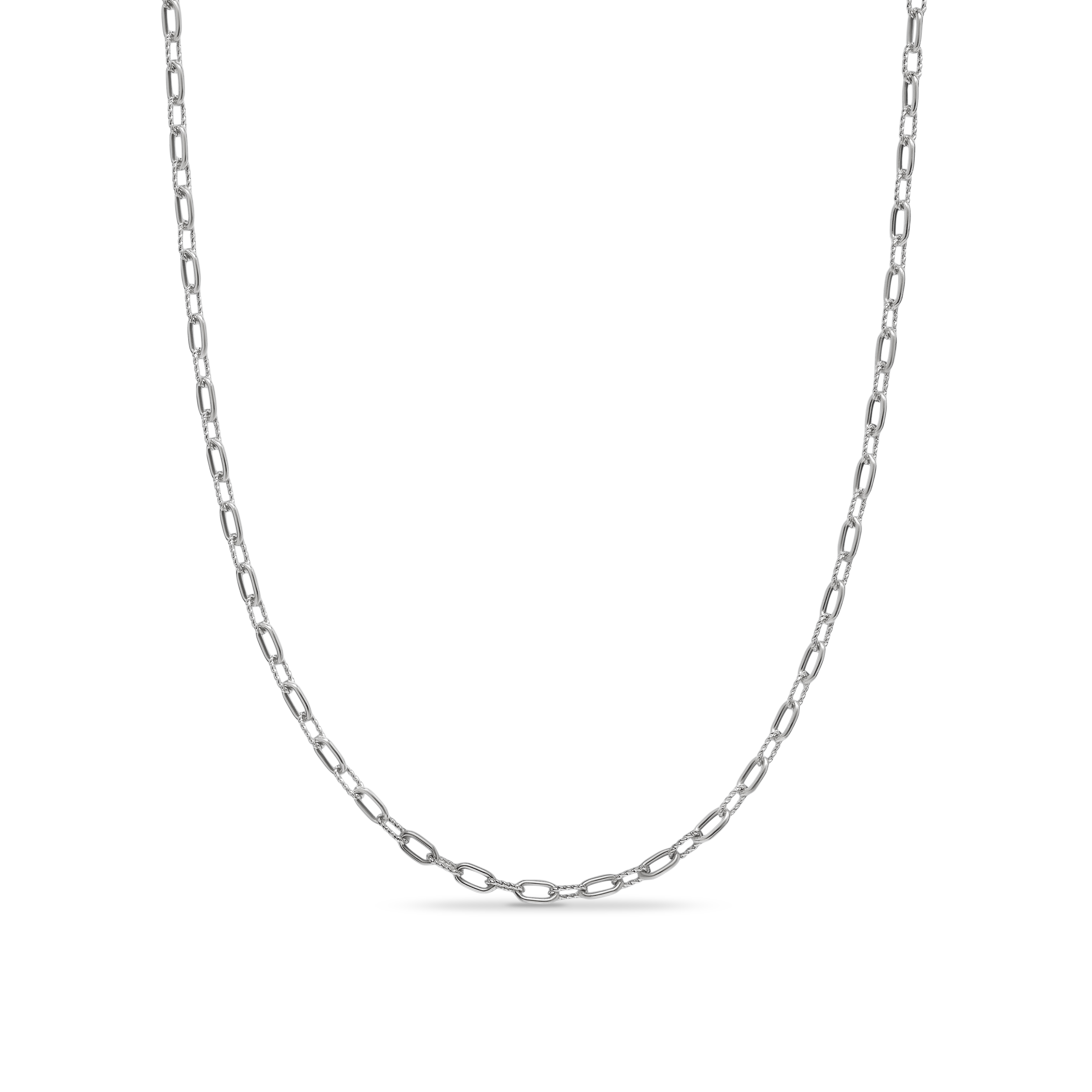 DY Madison® Chain Necklace in Sterling Silver, 3mm