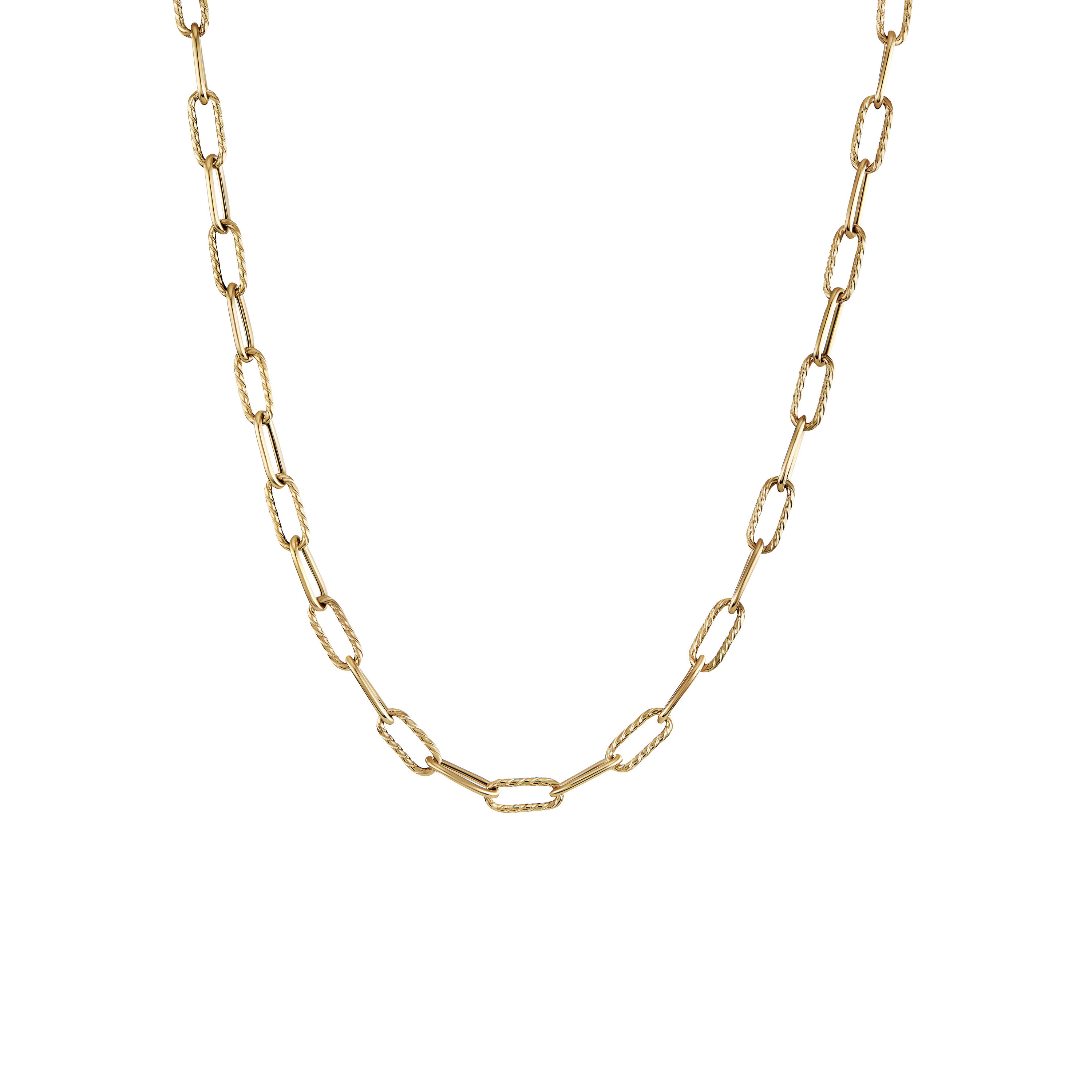 DY Madison® Chain Necklace in 18K Yellow Gold, 4mm