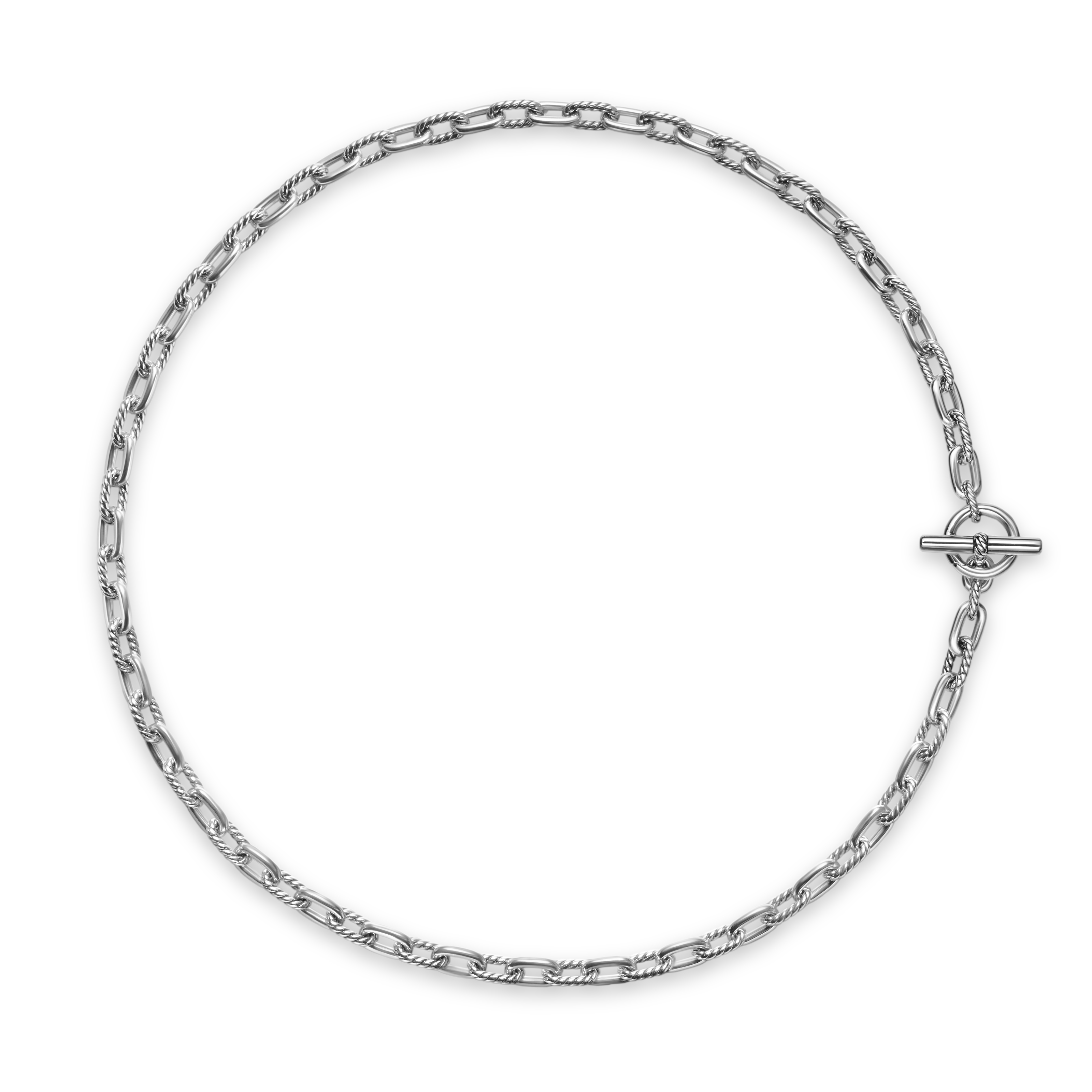 DY Madison® Toggle Chain Necklace in Sterling Silver