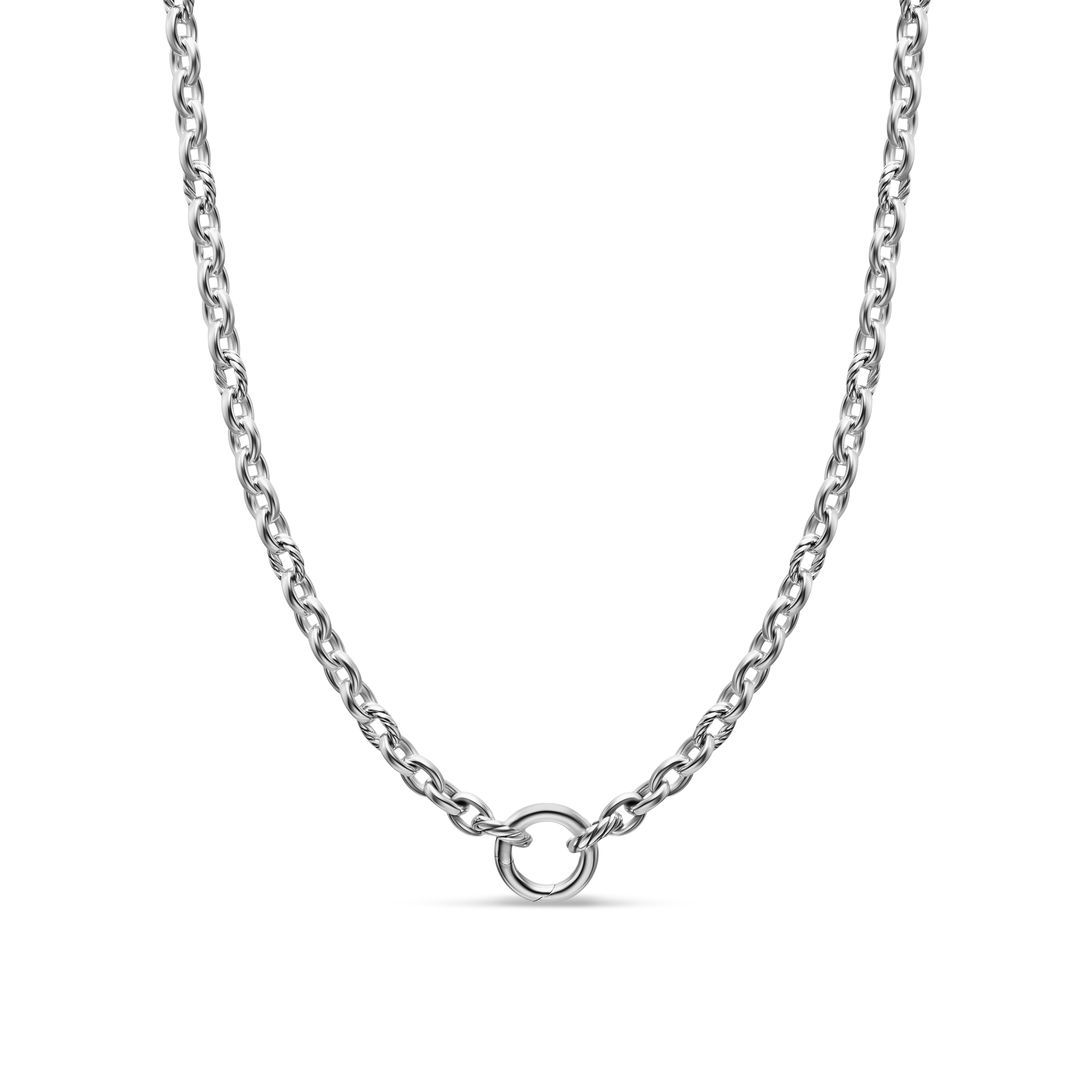DY Mercer® Petite Chain Necklace in Sterling Silver, 4.5mm