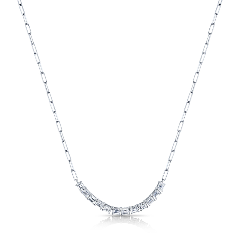 Floating Diamond Necklace