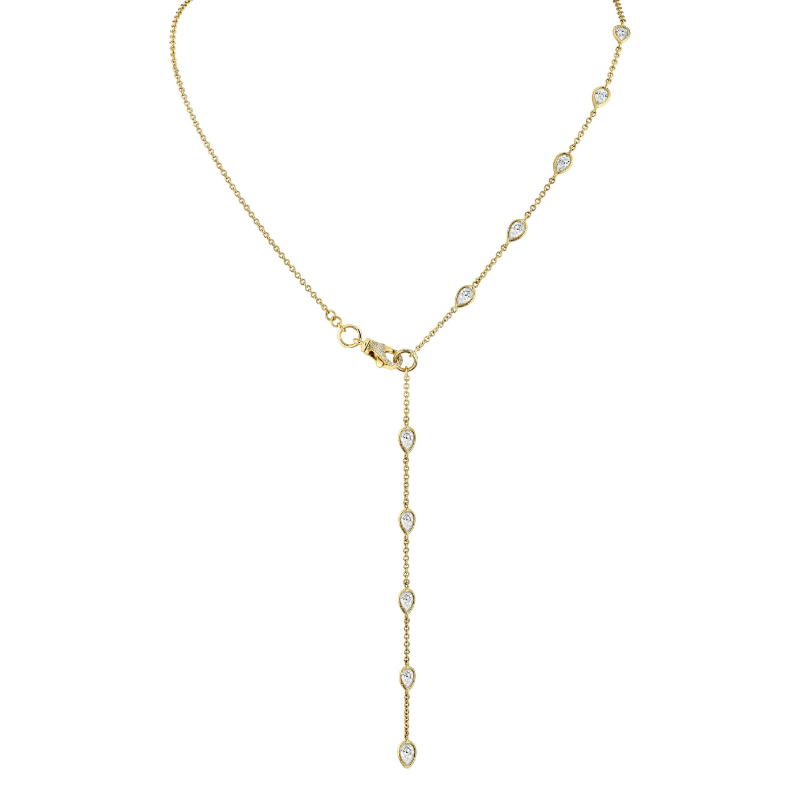 Diamond Lariat Necklace