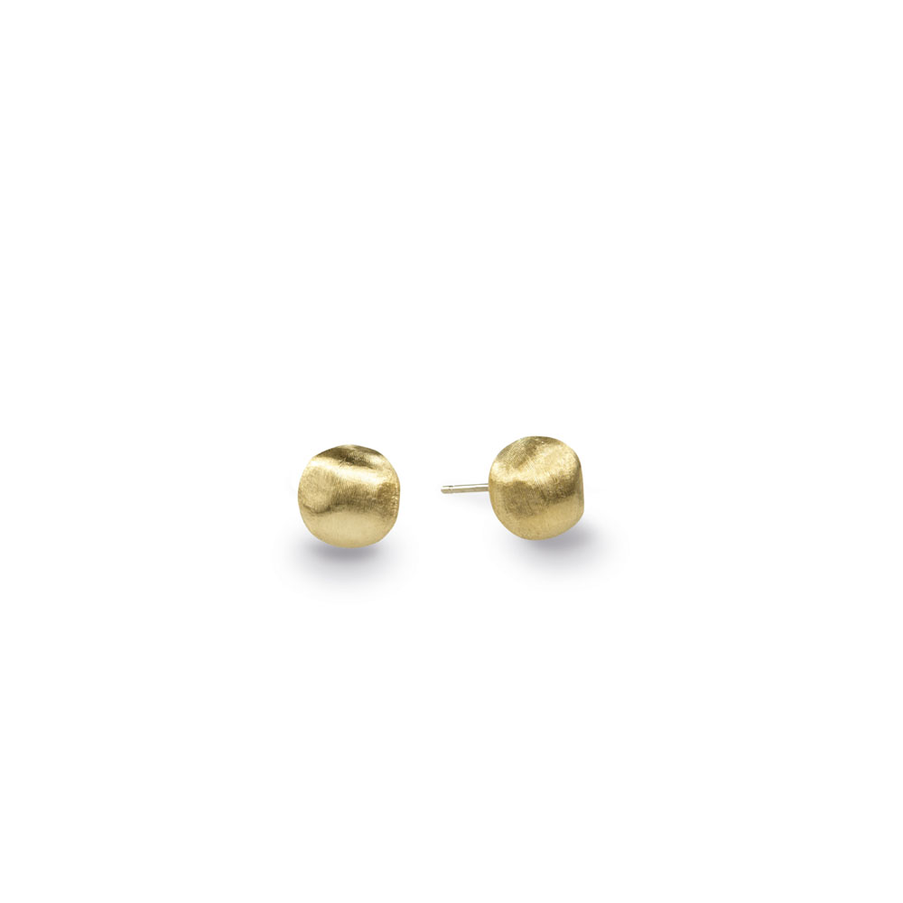 Africa Gold Small Stud Earrings