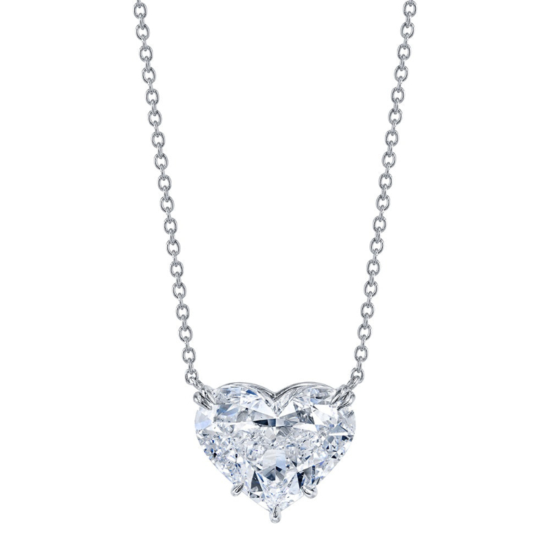 Heart Shape Diamond Pendant
