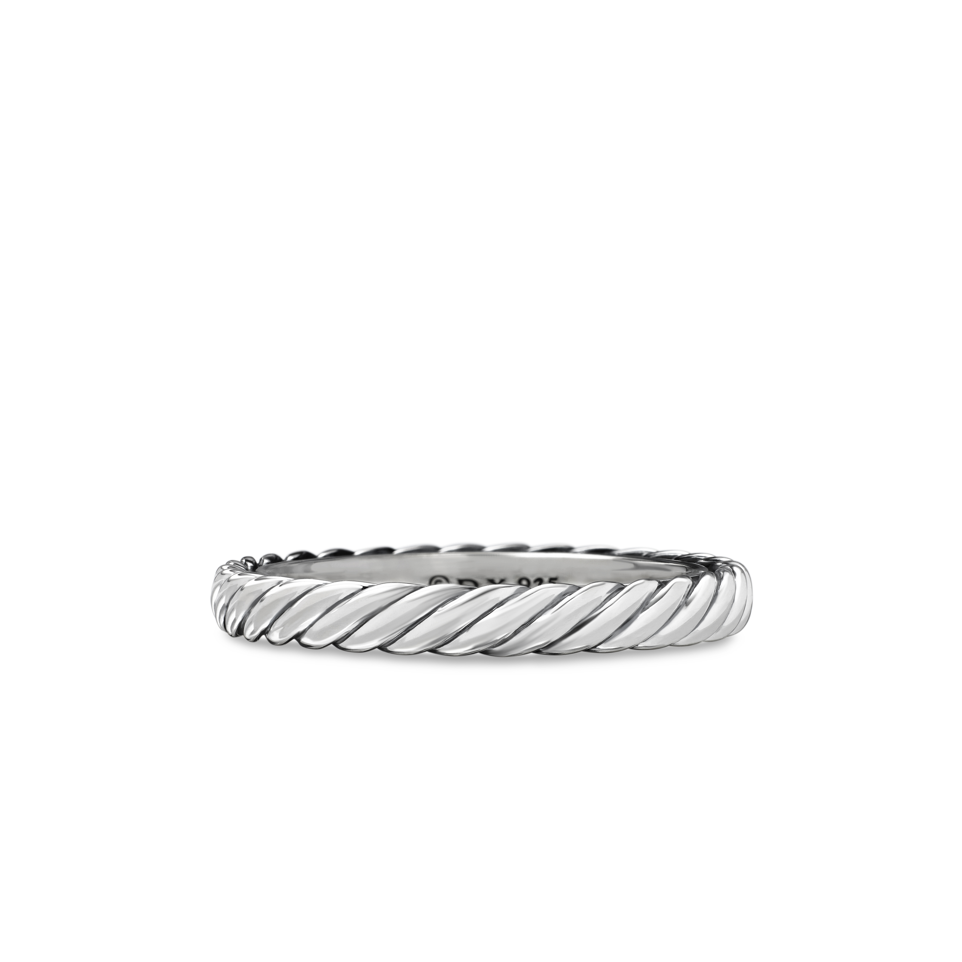 Cable Collectibles® Stack Ring in Sterling Silver, 3mm