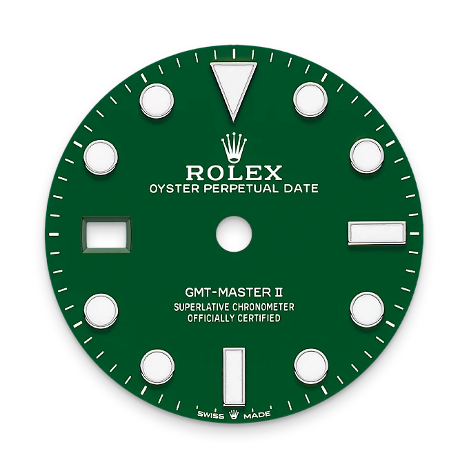 Green ceramic dial